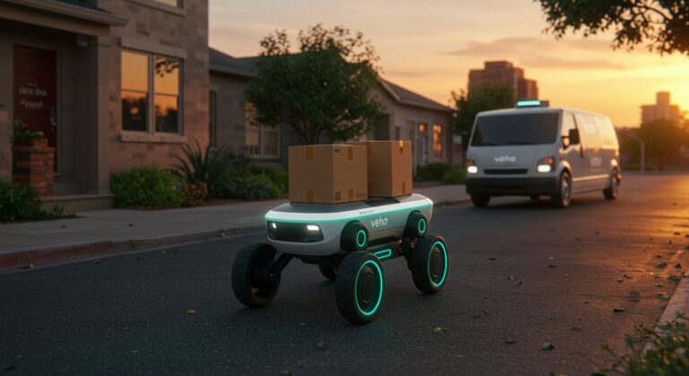 Robots Rivr et Veho Révolutionnent la Livraison   Innovationsfr