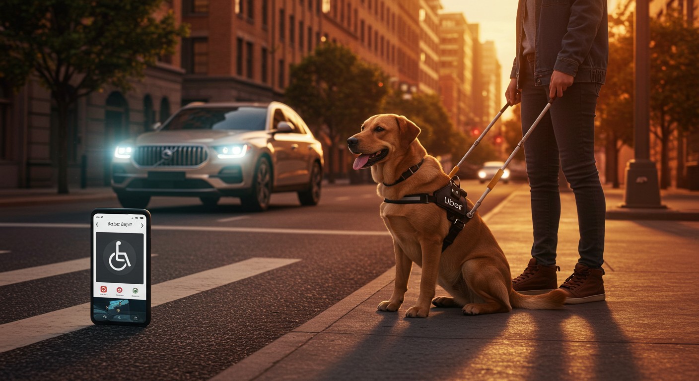 Uber Facilite les Déplacements avec Animaux d’Assistance - Innovations.fr Uber Facilite les Déplacements avec Animaux dAssistance Innovationsfr