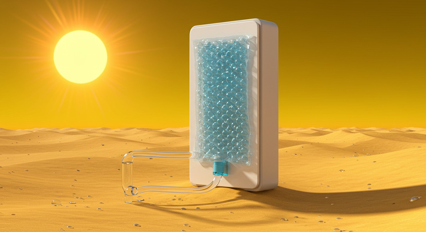 Un Dispositif Récolte l’Eau de l’Air Sans Énergie - Innovations.fr Un Dispositif Récolte lEau de lAir Sans Énergie Innovationsfr