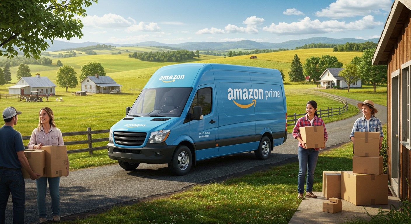 Amazon Révolutionne la Livraison en Milieu Rural - Innovations.fr Amazon Révolutionne la Livraison en Milieu Rural Innovationsfr