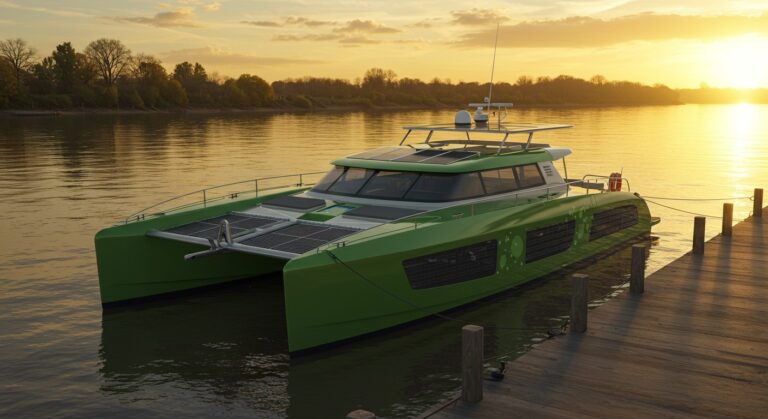 Catamaran de Luxe  Beneteau Allie Écologie et Innovation   Innovationsfr