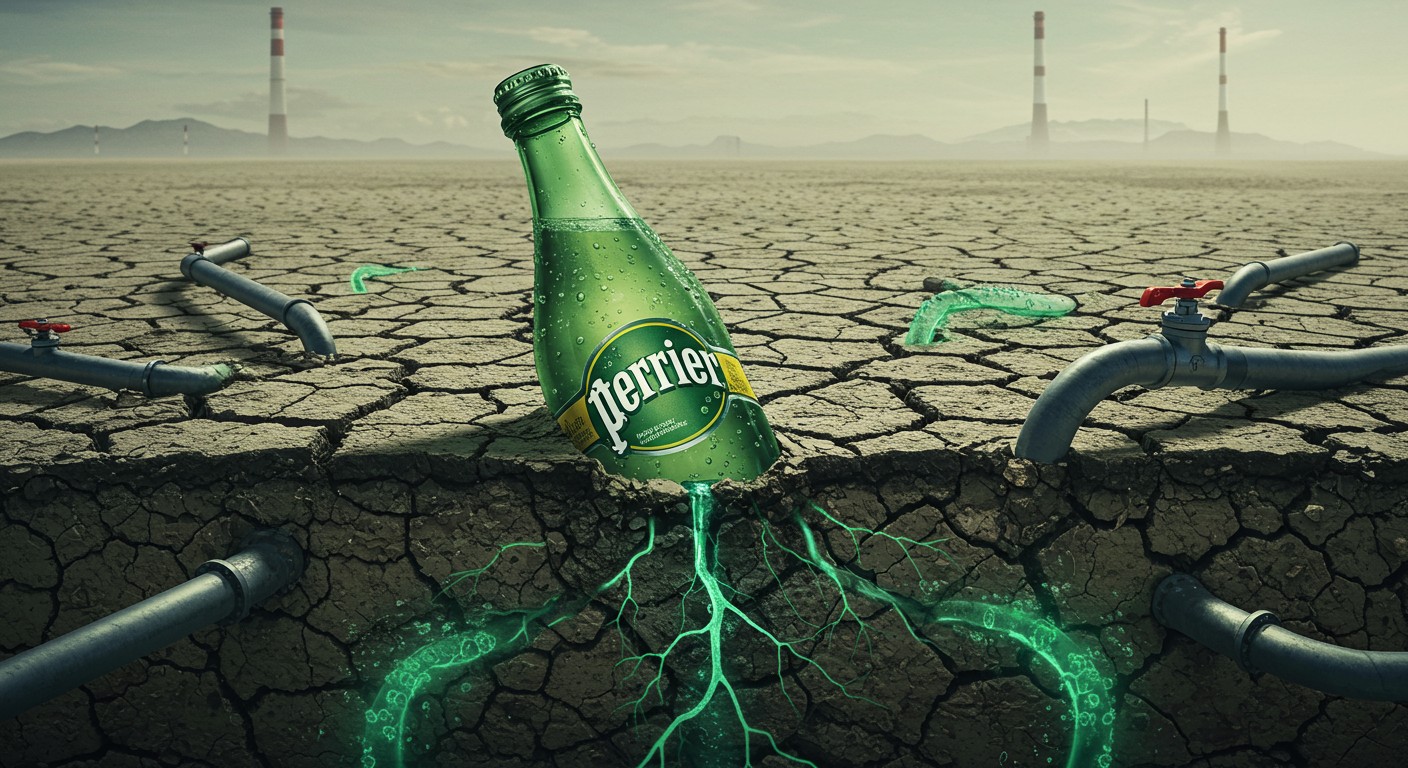Crise de lEau Minérale  Perrier en Danger   Innovationsfr