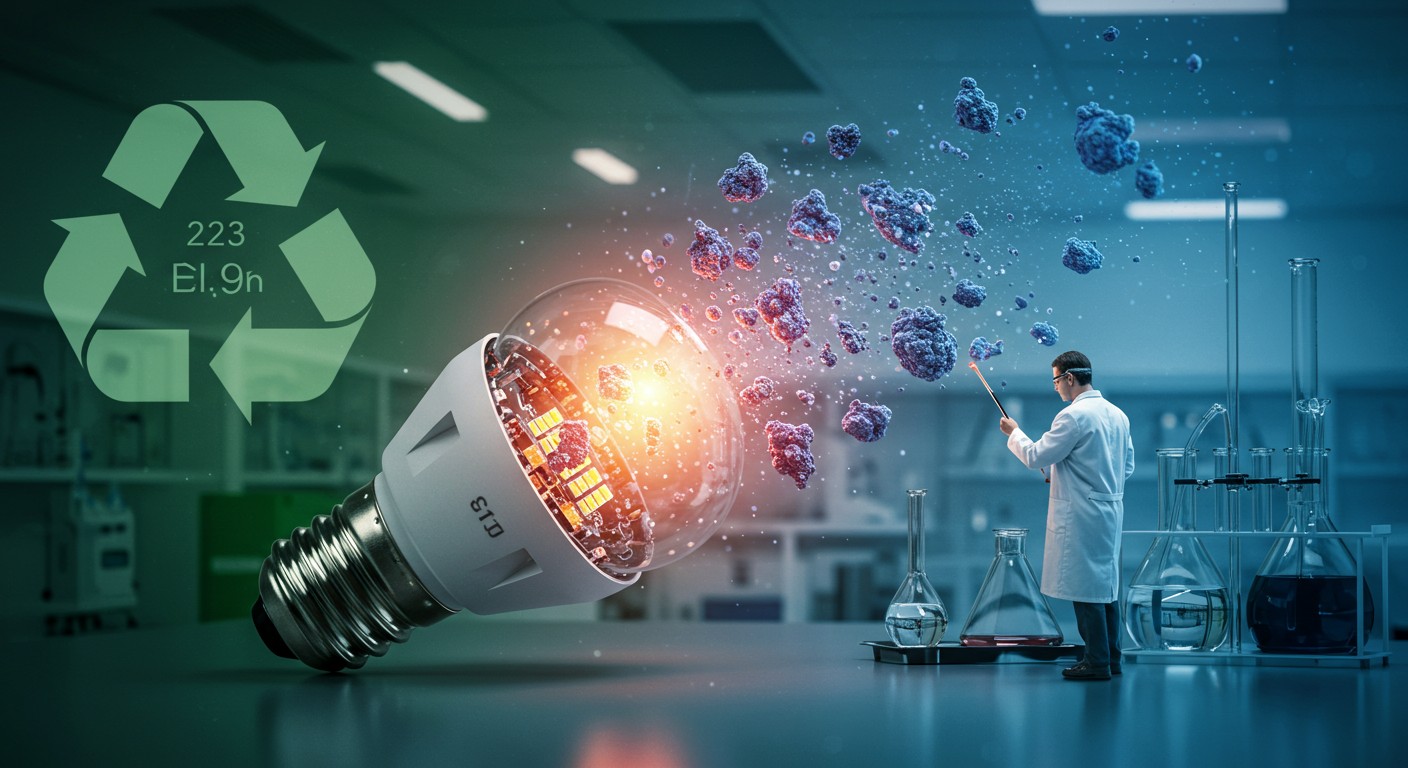 Extraire Terres Rares des LED : Une Innovation - Innovations.fr Extraire Terres Rares des LED Une Innovation Innovationsfr