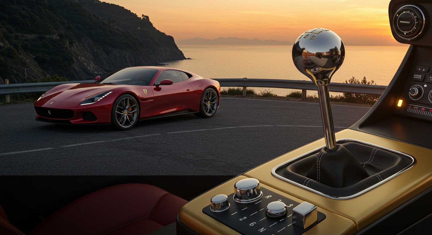 Ferrari Réinvente la Boîte Manuelle   Innovationsfr