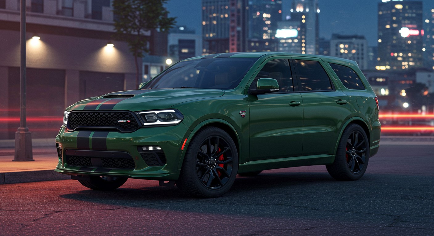 Personnalisation Extrême : Dodge Durango SRT Hellcat 2026 - Innovations.fr Personnalisation Extrême Dodge Durango SRT Hellcat 2026 Innovationsfr