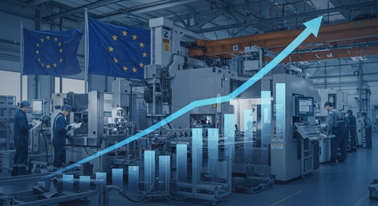 Production Industrielle  Le Rebond de la Zone Euro   Innovationsfr