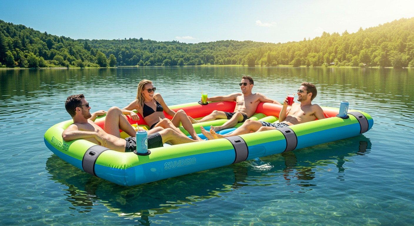 Un Hamac Flottant pour Révolutionner l’Été - Innovations.fr Un Hamac Flottant pour Révolutionner lÉté Innovationsfr