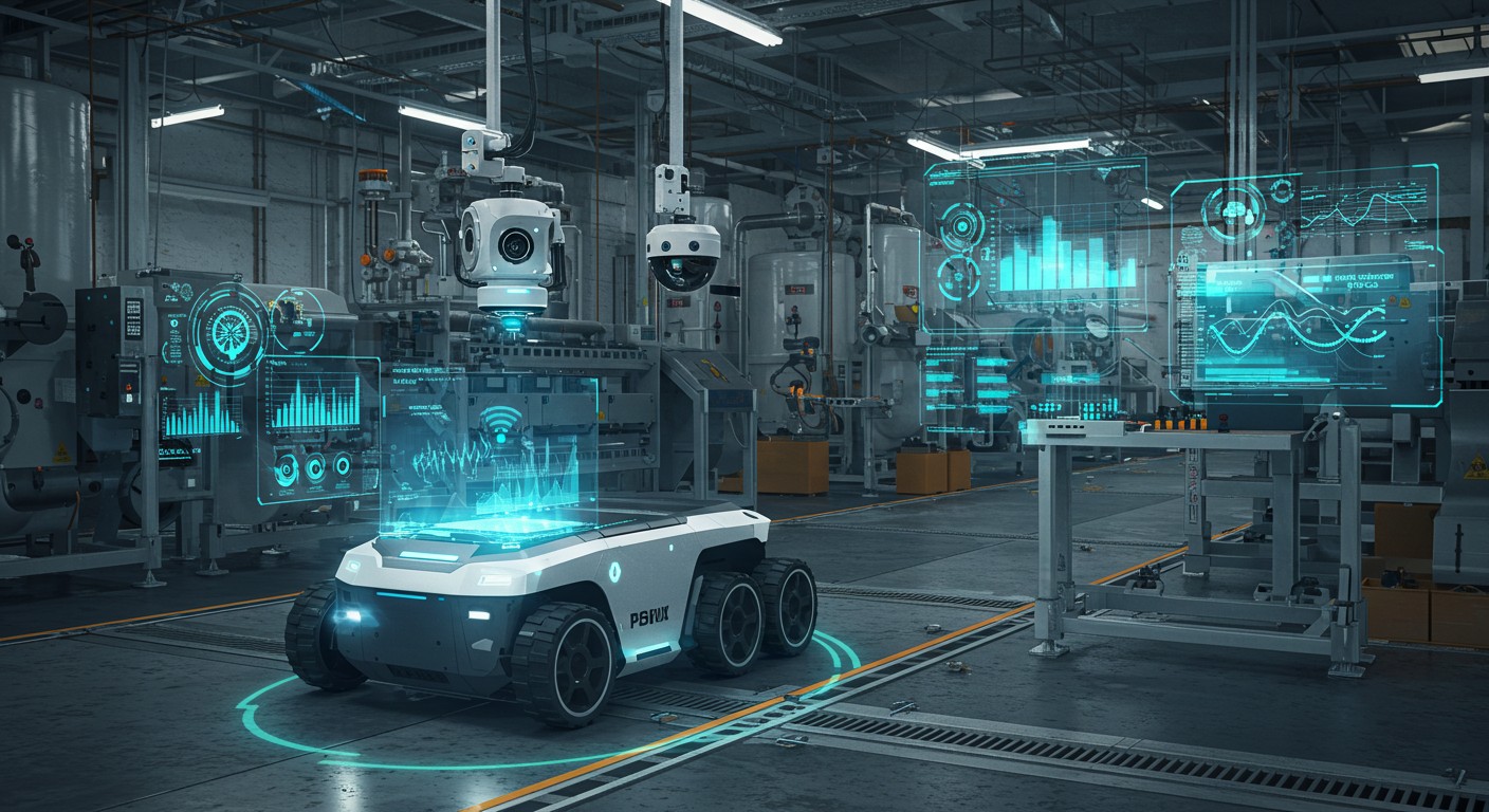 Un Robot Mobile Révolutionne la Maintenance en Usine - Innovations.fr Un Robot Mobile Révolutionne la Maintenance en Usine Innovationsfr