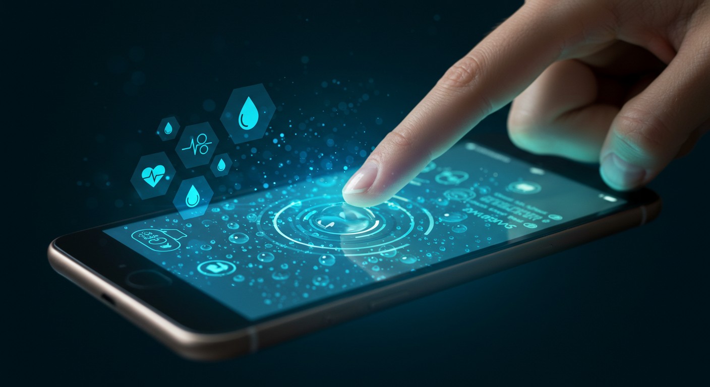 Votre Smartphone Mesure Votre Hydratation - Innovations.fr Votre Smartphone Mesure Votre Hydratation Innovationsfr