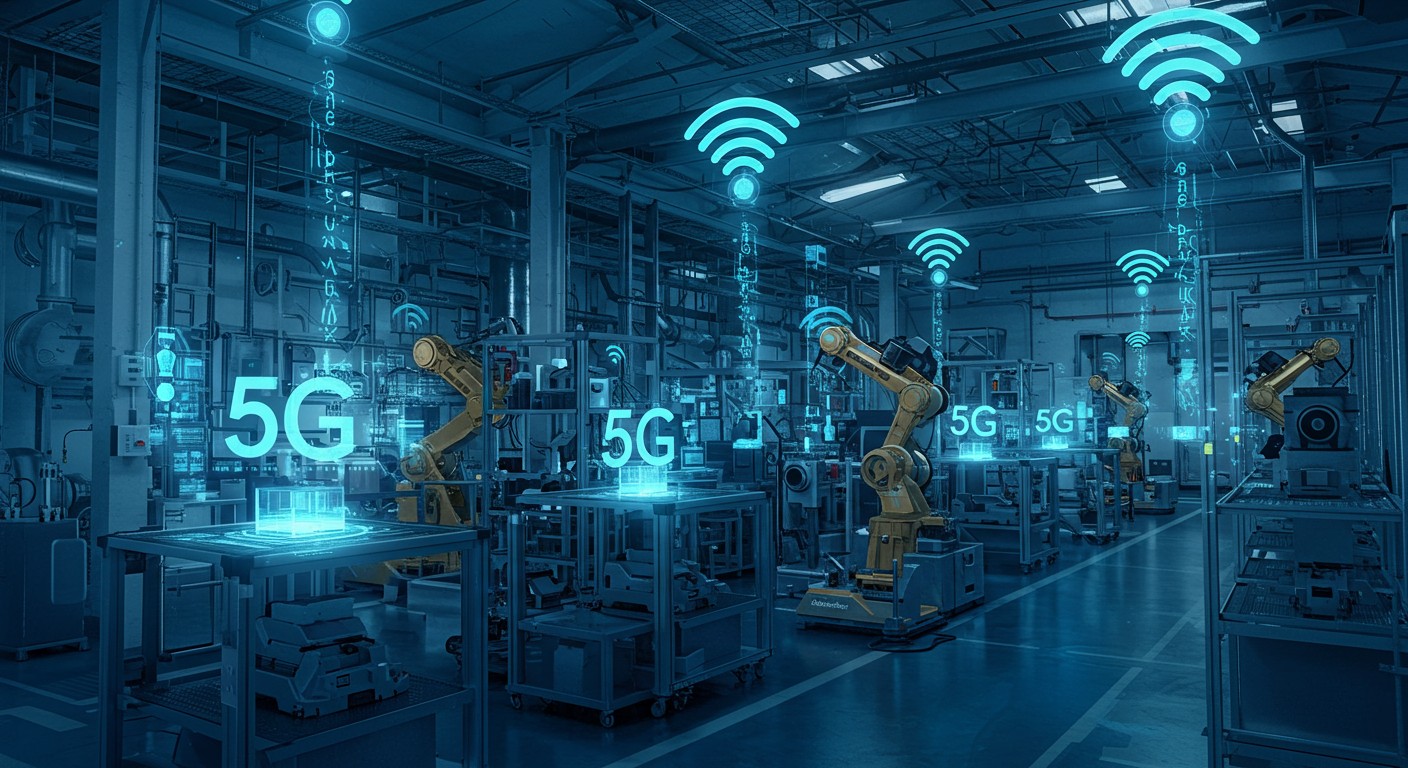 5G : Gains de Temps et d’Argent pour l’Industrie - Innovations.fr 5G Gains de Temps et dArgent pour lIndustrie Innovationsfr
