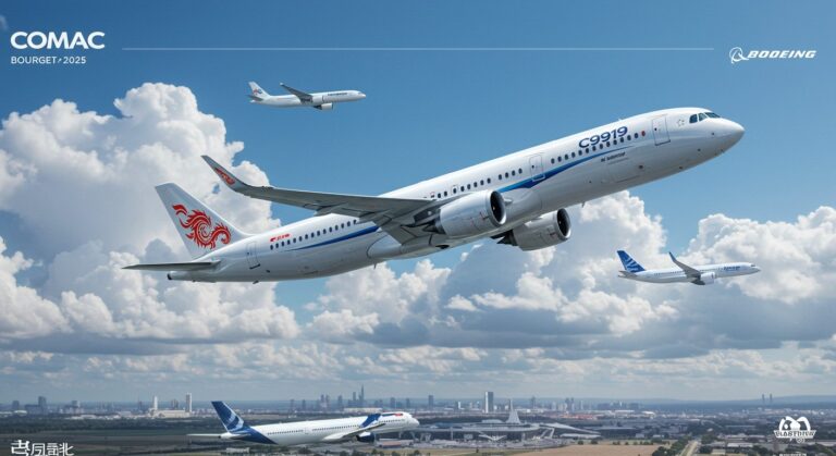 Comac Défie Airbus et Boeing au Bourget 2025   Innovationsfr
