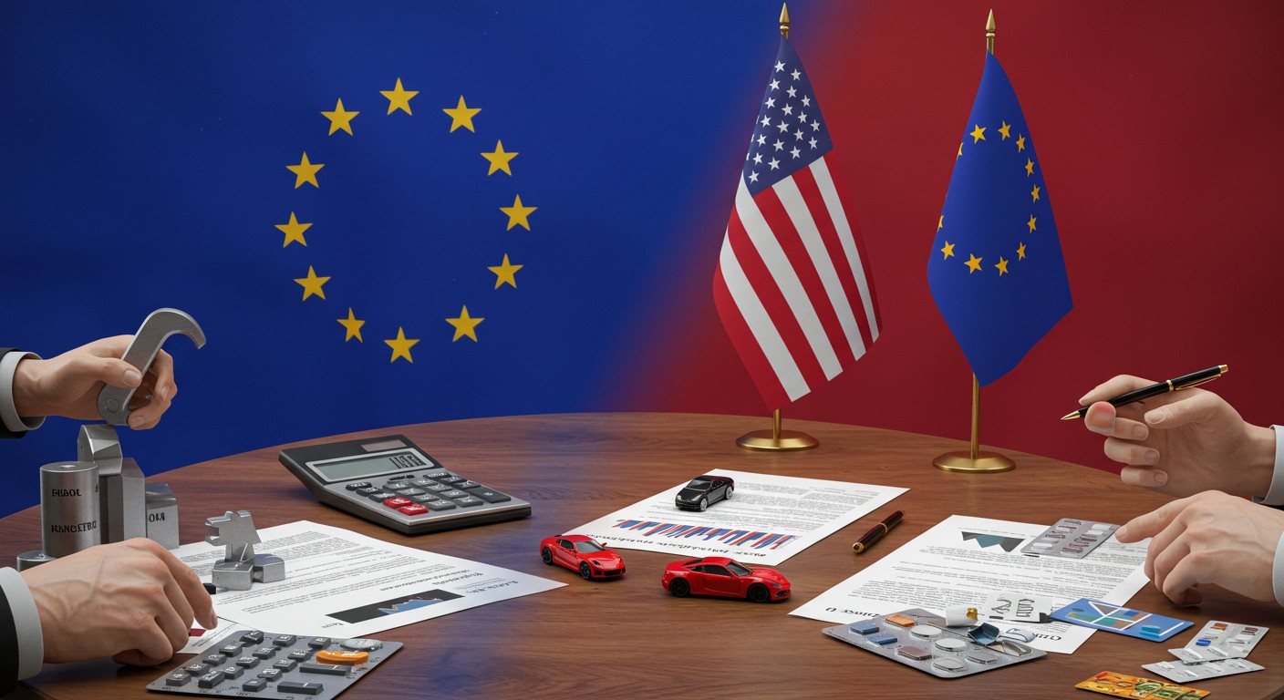 L’UE Face aux Droits de Douane Américains de 30% - Innovations.fr LUE Face aux Droits de Douane Américains de 30 Innovationsfr
