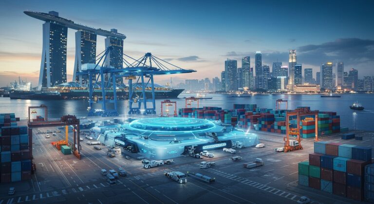 Singapour  Le Mégaport Du Futur Révolutionne Le Fret   Innovationsfr