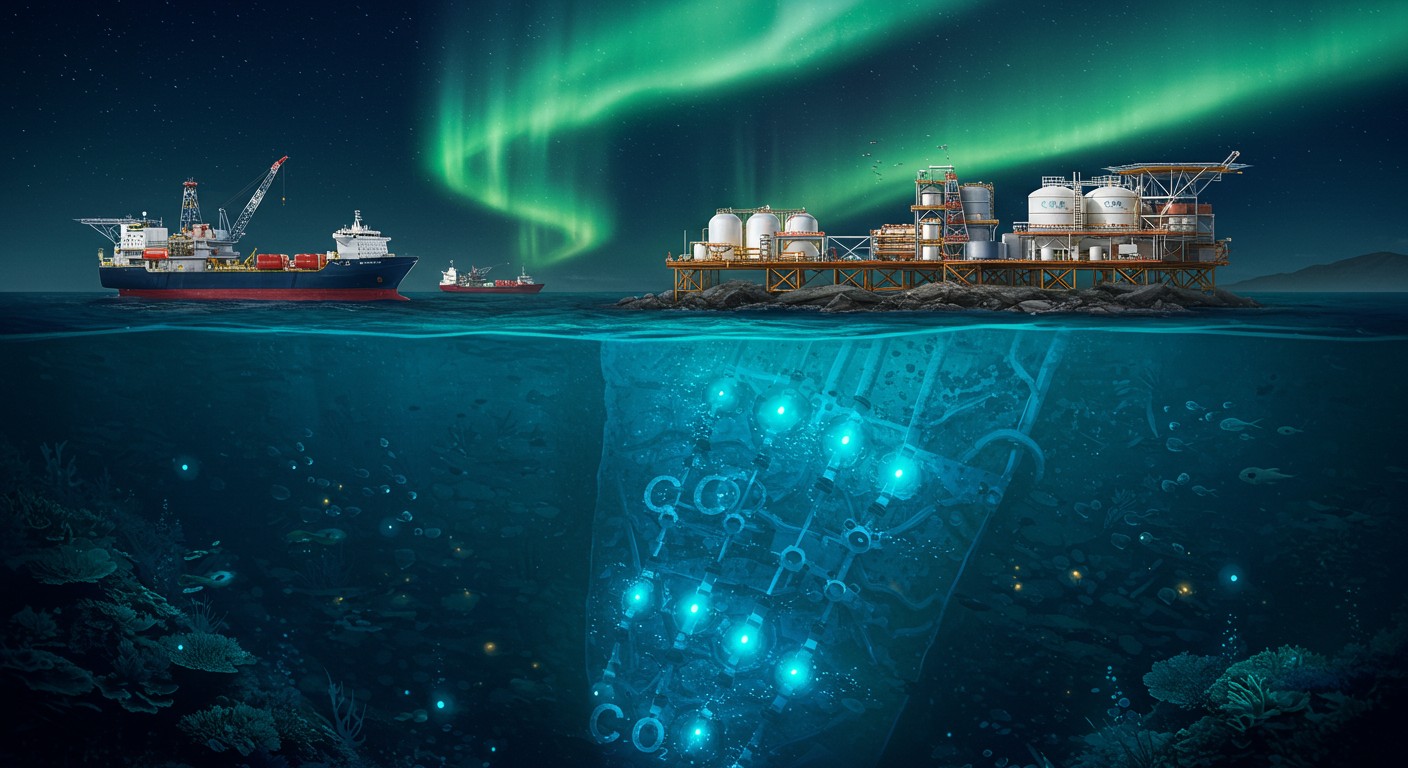 Stockage CO2 Sous Marins en Norvège   Innovationsfr