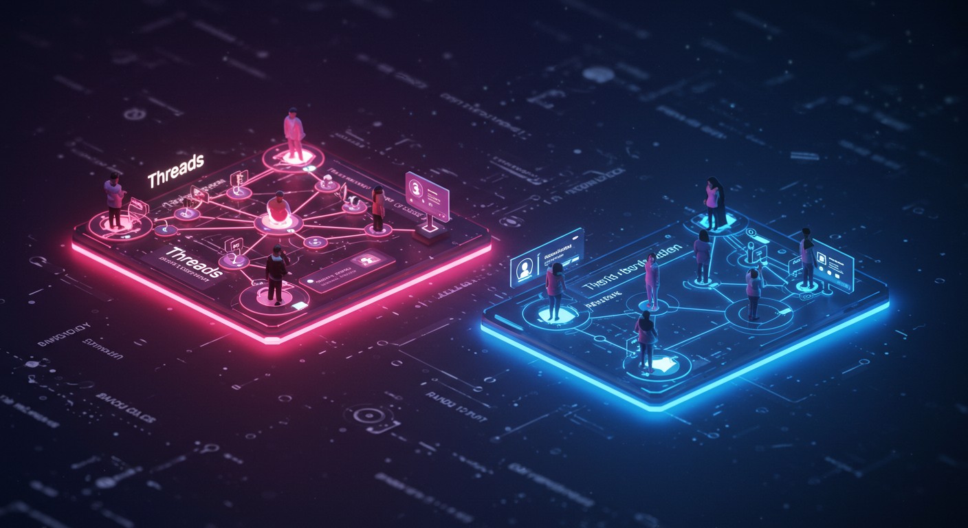 Threads Défiant X : La Course Aux Utilisateurs - Innovations.fr Threads Défiant X La Course Aux Utilisateurs Innovationsfr