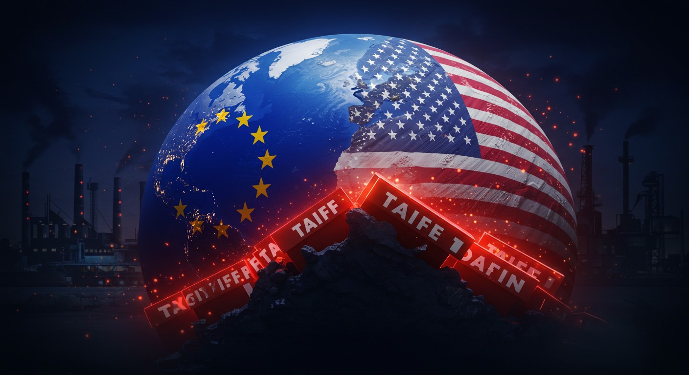 UE Prête à Riposter aux Droits de Douane US   Innovationsfr