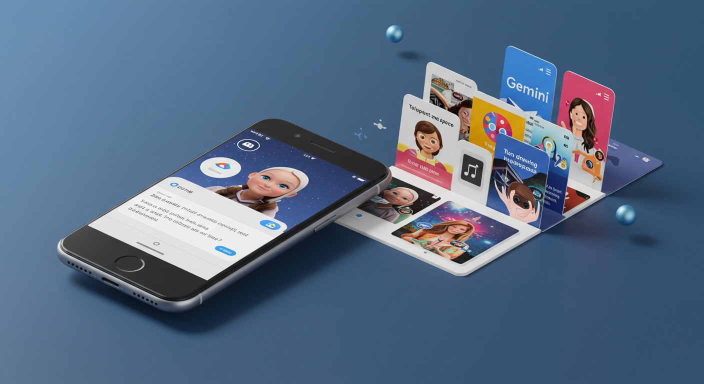 Gemini AI : Refonte Visuelle Imminente - Innovations.fr Gemini AI  Refonte Visuelle Imminente   Innovationsfr