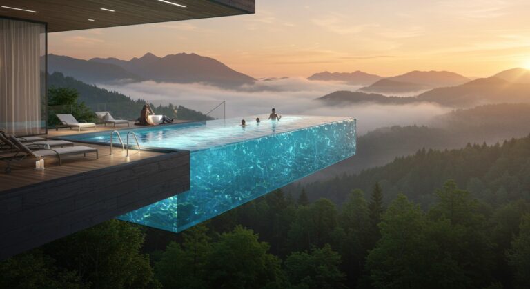 Piscine Suspendue : L’Innovation Architecturale en Thaïlande - Innovations.fr Piscine Suspendue  LInnovation Architecturale en Thaïlande   Innovationsfr