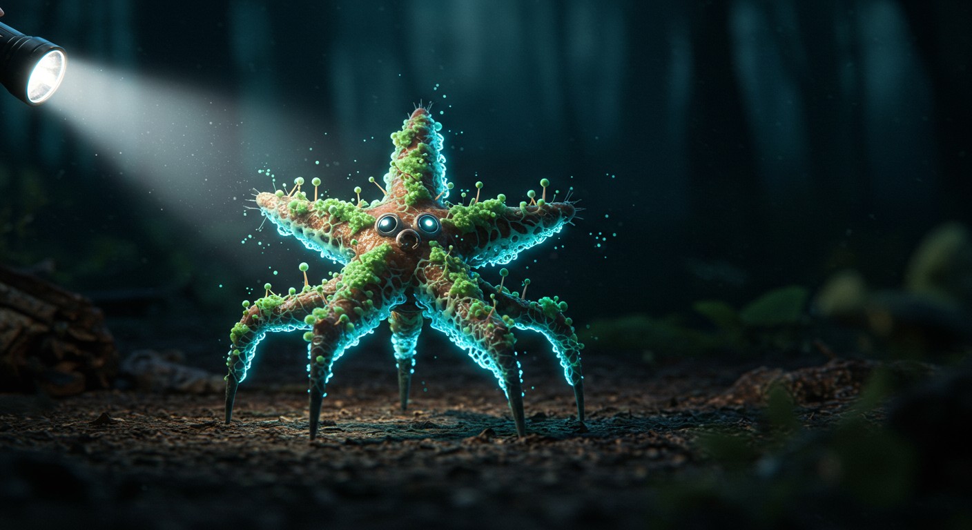 Robot Champignon Contrôlé par Lumière   Innovationsfr