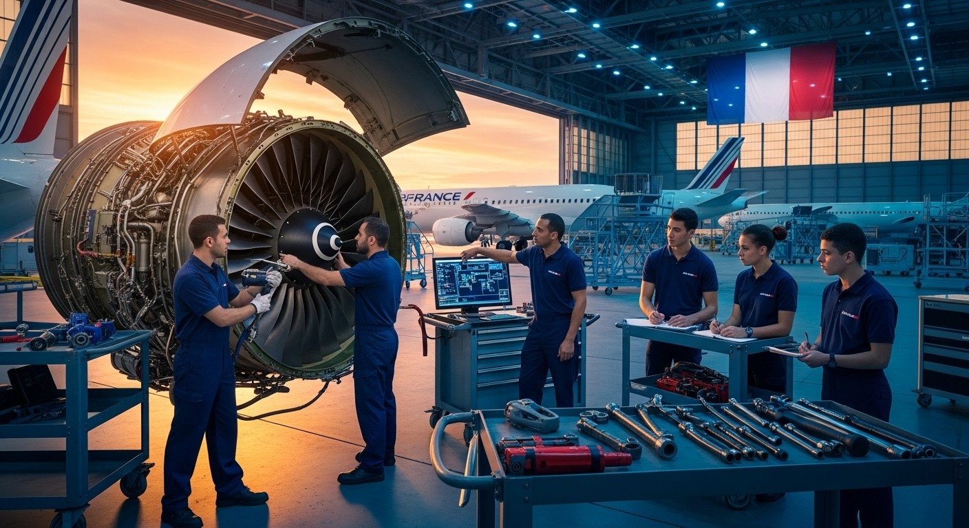 Air France KLM Recrute 1000 Techniciens   Innovationsfr