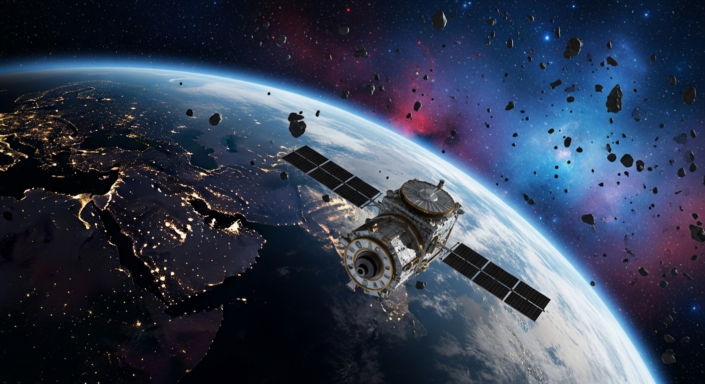 LESA Lance Cream Anti Collisions Satellites   Innovationsfr