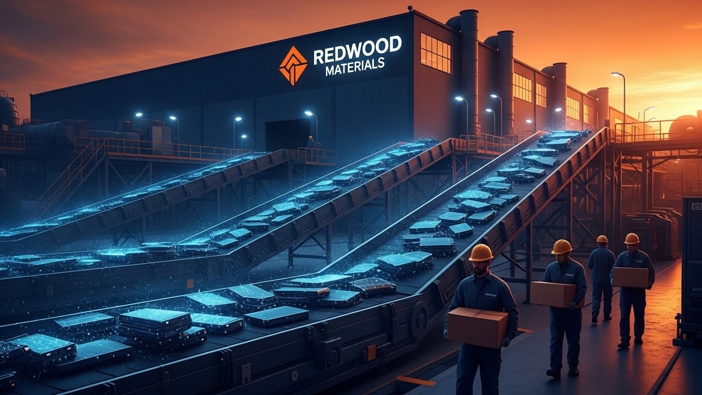 Redwood Materials Licencie 5 après 350M$ Levés   Innovationsfr