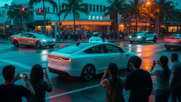 Robotaxis  Le Point de Bascule Approche T Il    Innovationsfr