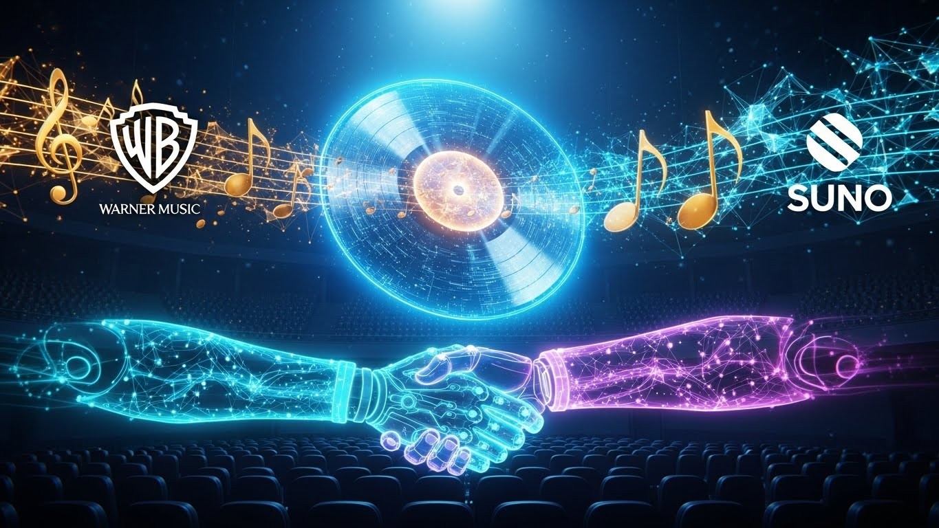 Warner Music sallie à Suno et enterre la hache de guerre   Innovationsfr