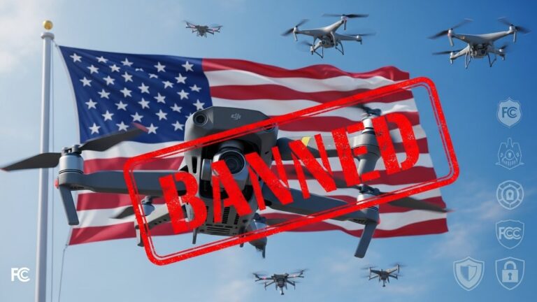 Ban sur Drones Étrangers aux USA  Adieu DJI    Innovationsfr