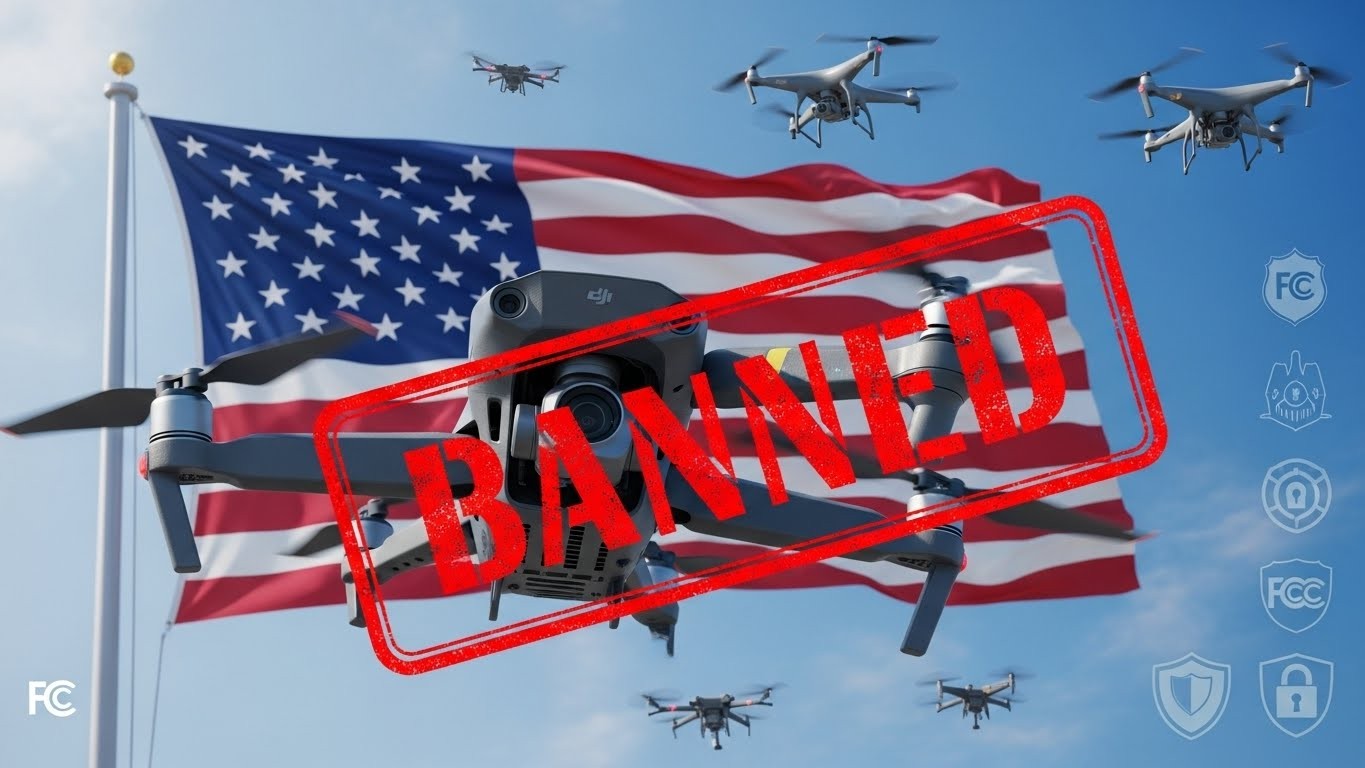 Ban sur Drones Étrangers aux USA  Adieu DJI    Innovationsfr