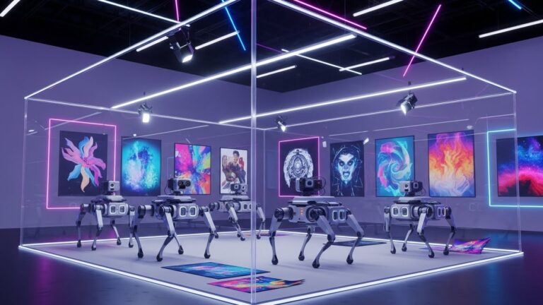 Beeple Intègre Son Visage sur un Robot Chien   Innovationsfr