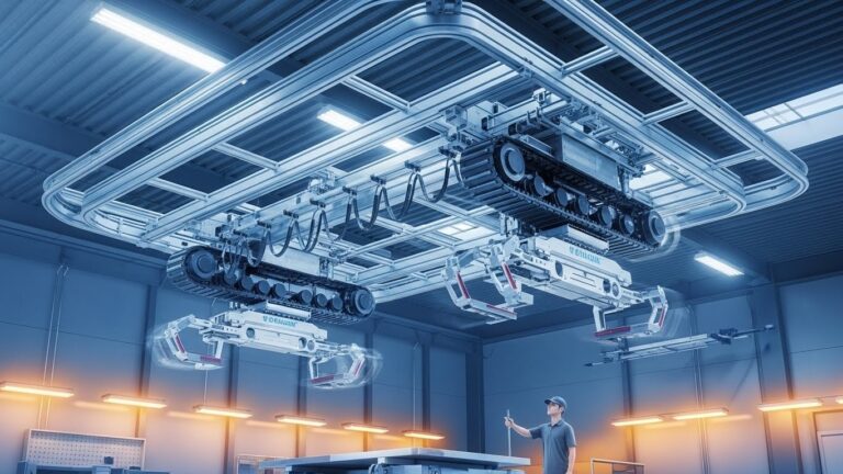 Ceilix Skyrunner Révolutionne les Grues Plafonnières   Innovationsfr