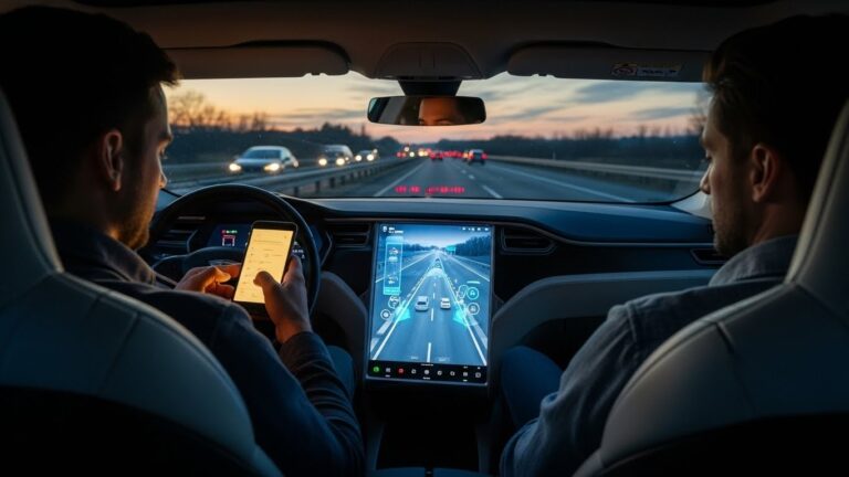 Elon Musk Autorise le SMS au Volant avec FSD   Innovationsfr