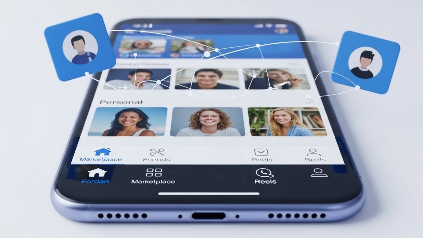 Facebook Relance son App avec un Nouveau Design   Innovationsfr