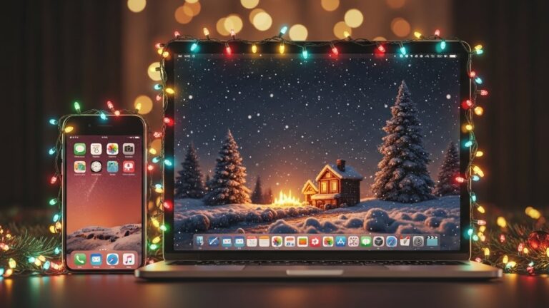 Festivitas  Guirlandes Lumineuses sur iPhone et Mac   Innovationsfr