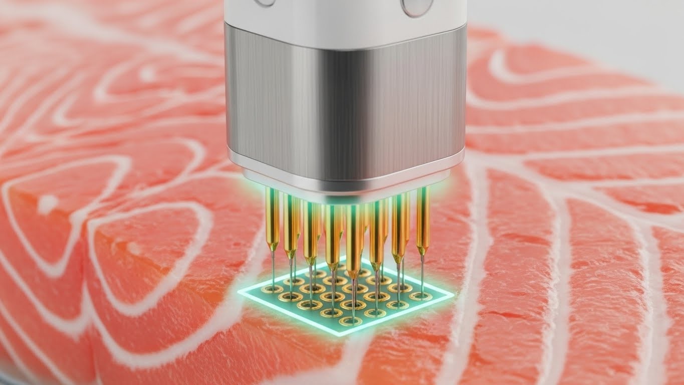 Microneedles  Le Test de Fraîcheur du Poisson en 100 Secondes   Innovationsfr