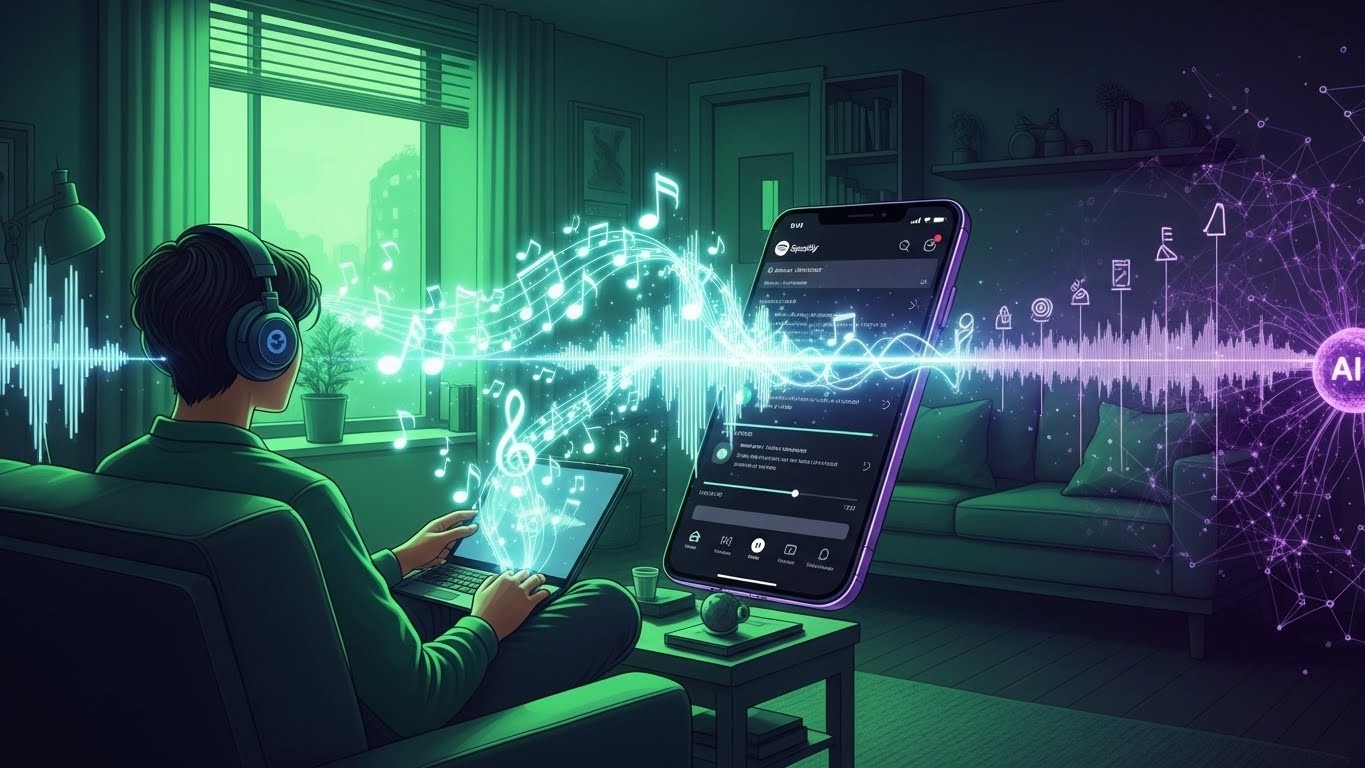 Spotify Lance des Playlists IA Personnalisées   Innovationsfr