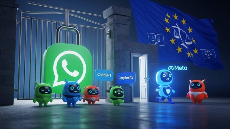 UE Enquête Meta sur Interdiction AI WhatsApp   Innovationsfr