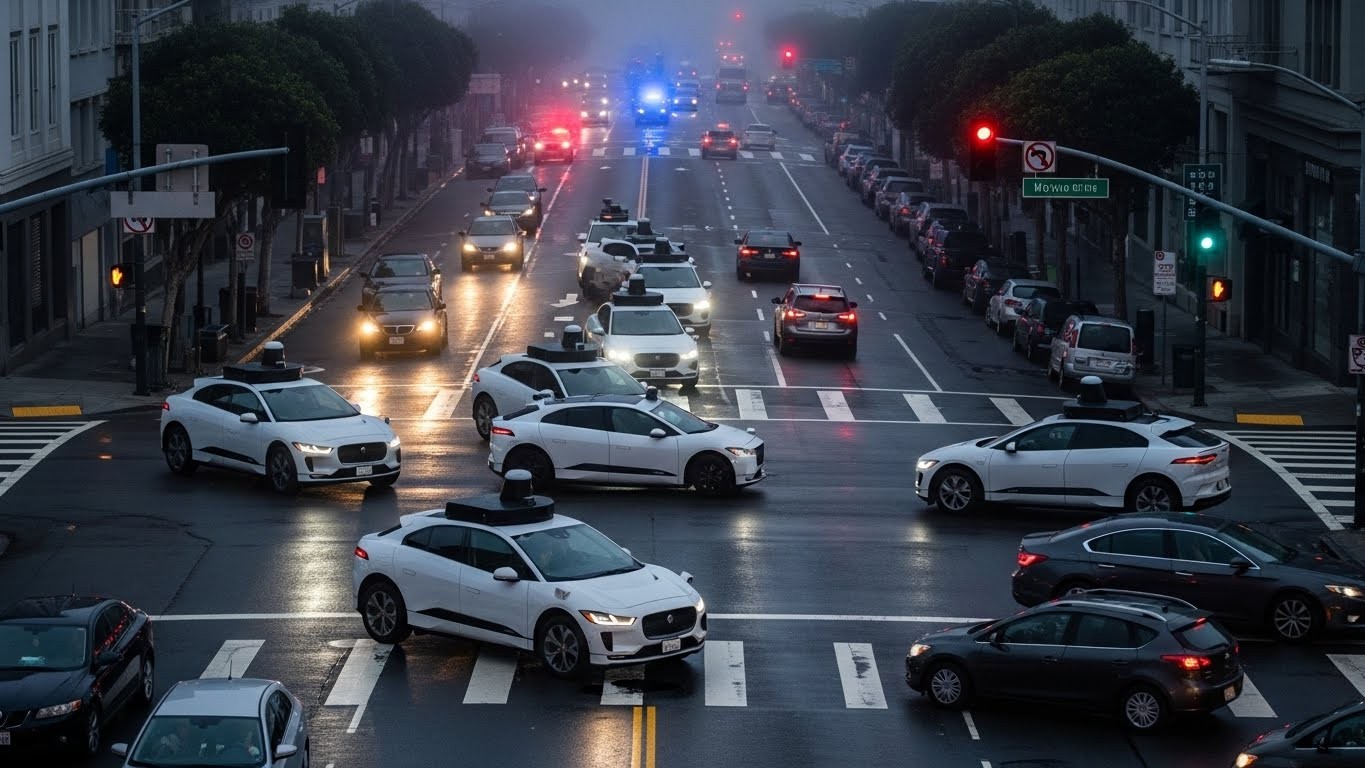 Waymo Bloque San Francisco Lors dune Panne   Innovationsfr