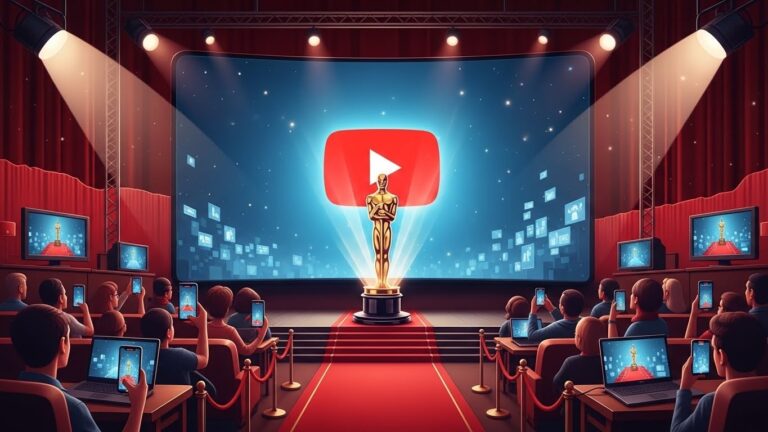 YouTube Diffuse Oscars Exclusivement Dès 2029   Innovationsfr