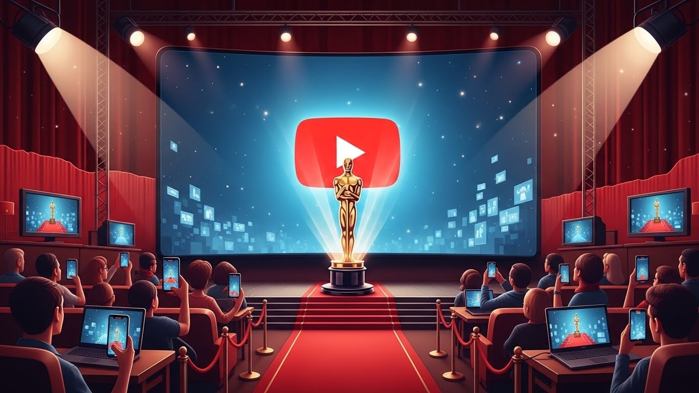 YouTube Diffuse Oscars Exclusivement Dès 2029   Innovationsfr