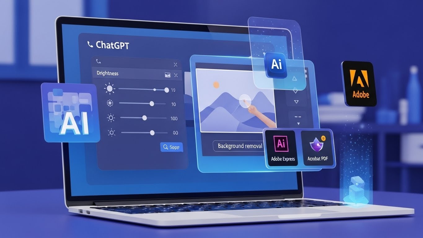 Adobe Intègre Photoshop et Acrobat dans ChatGPT   Innovationsfr