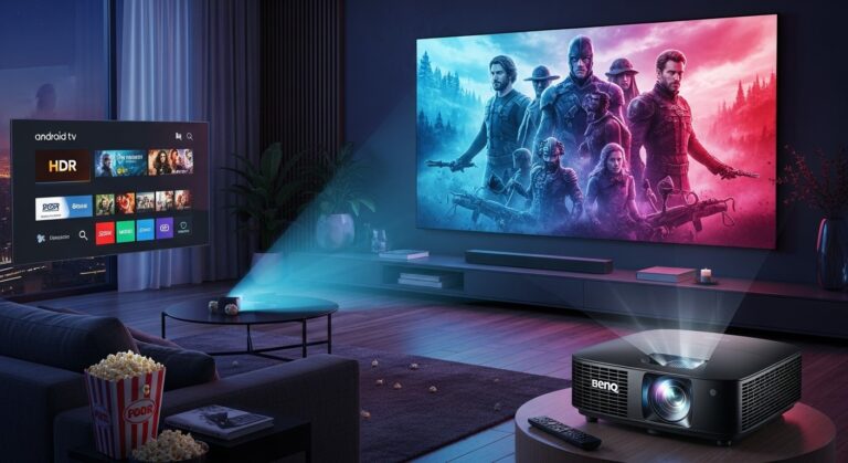 BenQ W4100i  Projecteur 4K LED Révolutionne le Cinéma Maison   Innovationsfr