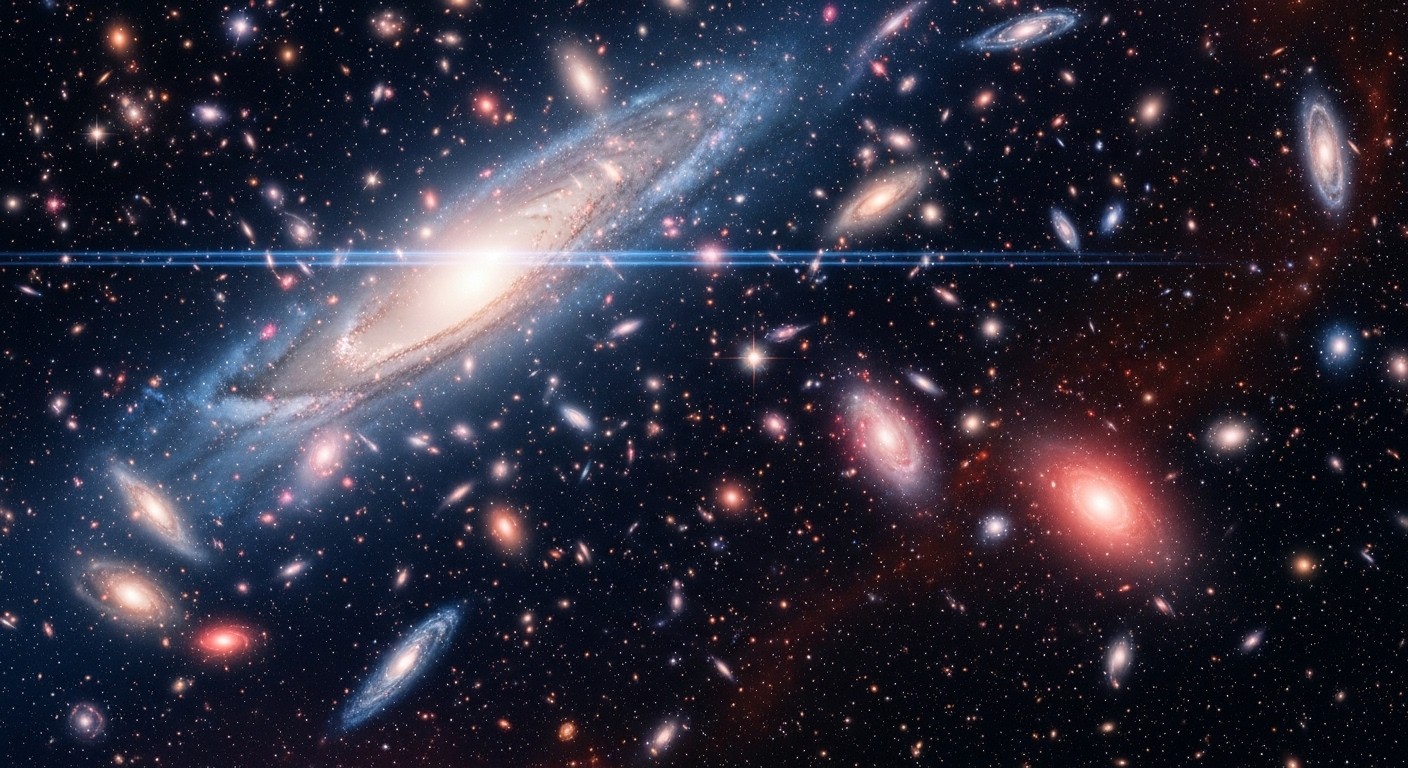 Carte Cosmique Géante Révèle Secrets Univers Jeune   Innovationsfr