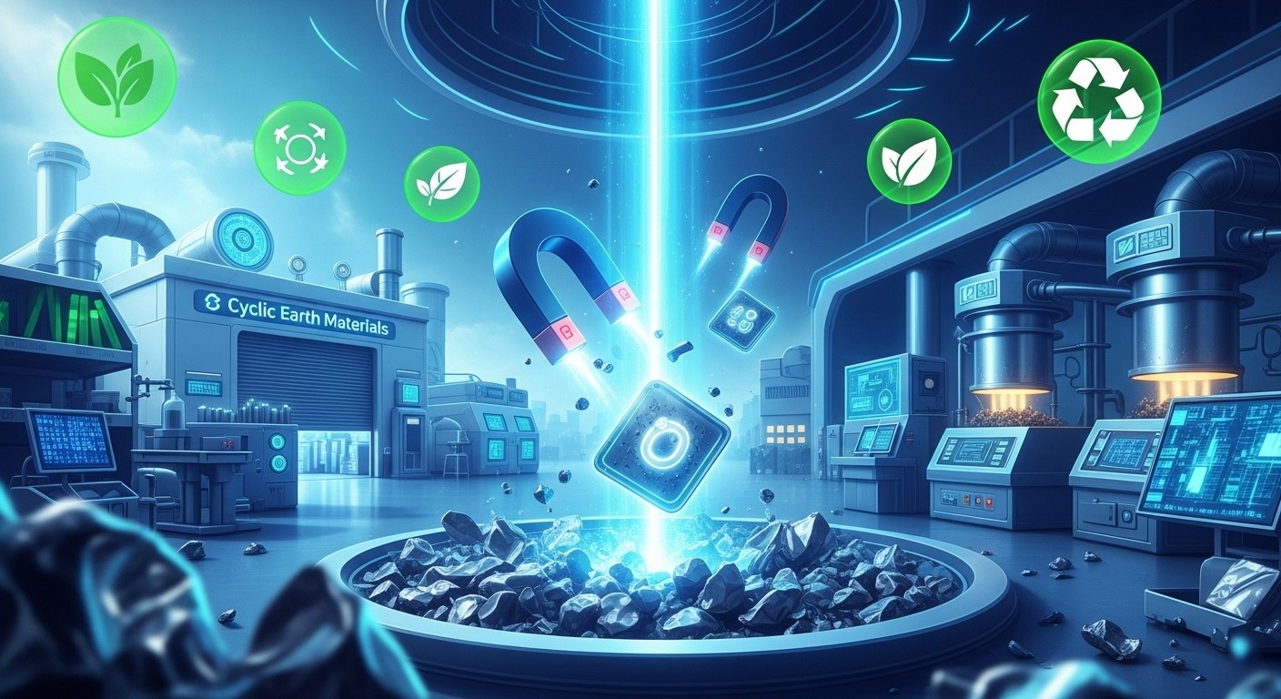 Cyclic Materials Lève 75 M$ USD en Série C   Innovationsfr