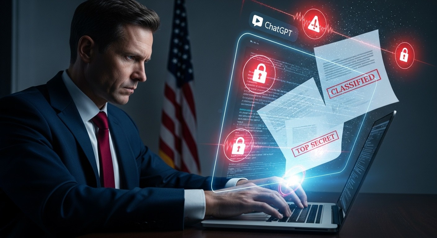 Directeur CISA et ChatGPT  Fuite de Documents Sensibles   Innovationsfr