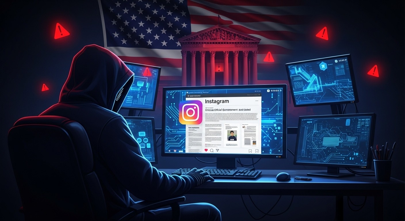 Hacker Diffuse Données Gouvernementales sur Instagram   Innovationsfr