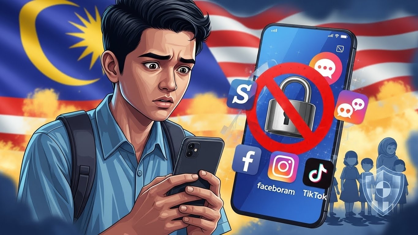 Malaisie  Interdiction des Réseaux Sociaux aux Moins de 16 Ans   Innovationsfr