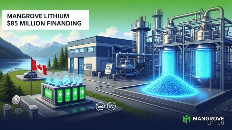 Mangrove Lithium  85 M$ Pour Raffinage Lithium   Innovationsfr