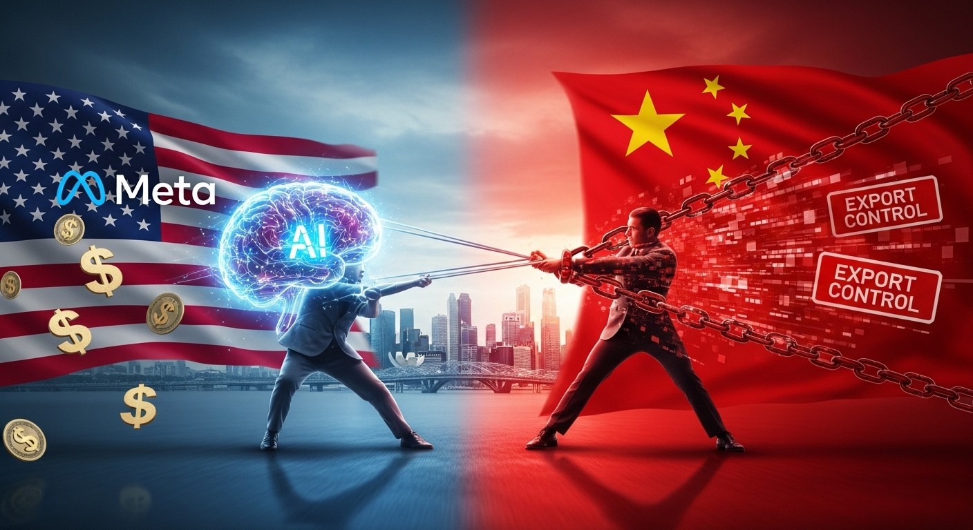 Meta et Manus  Tensions Géopolitiques Autour de lIA   Innovationsfr